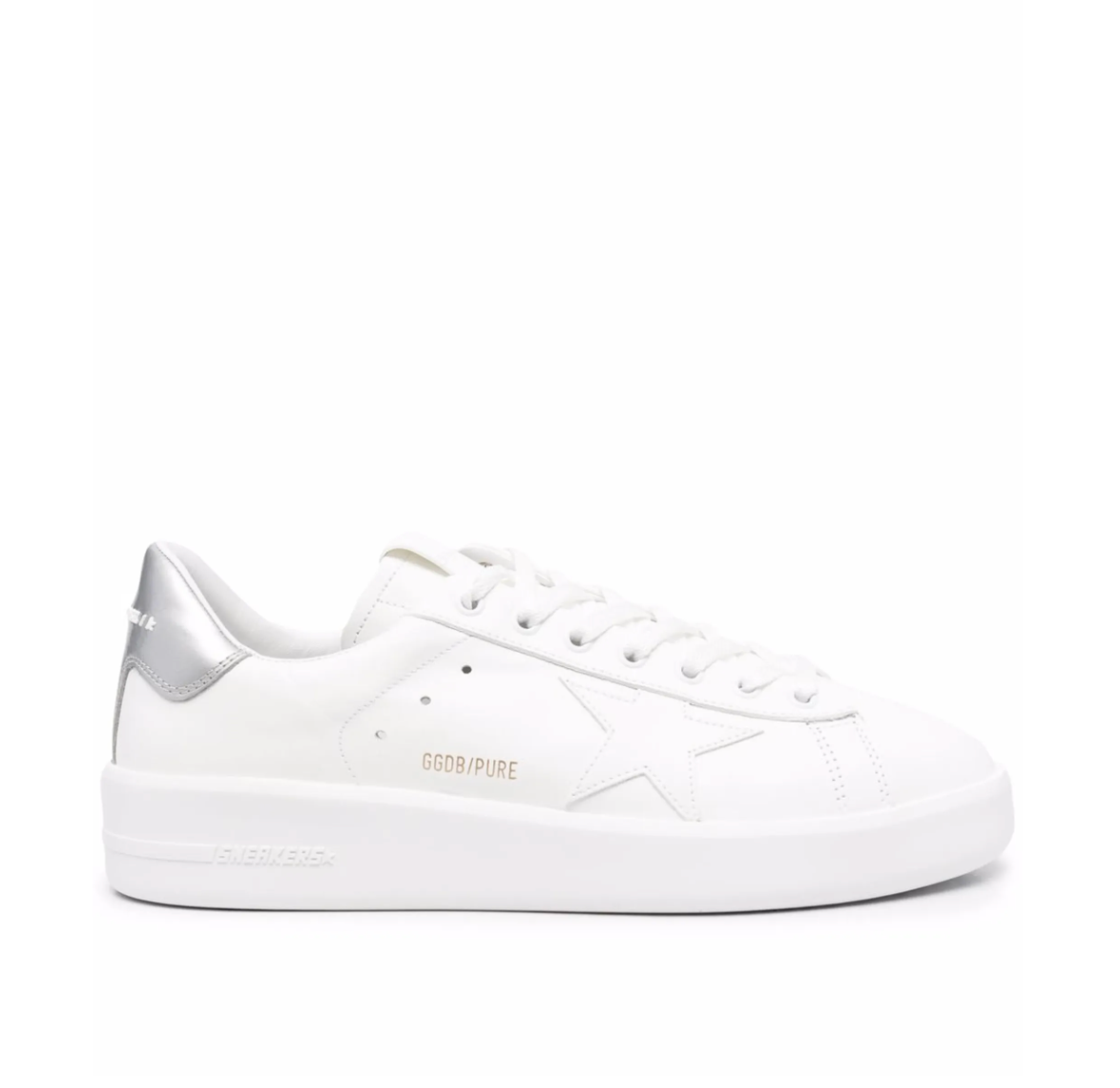 Golden Goose Low Top Super-Star "Silver"